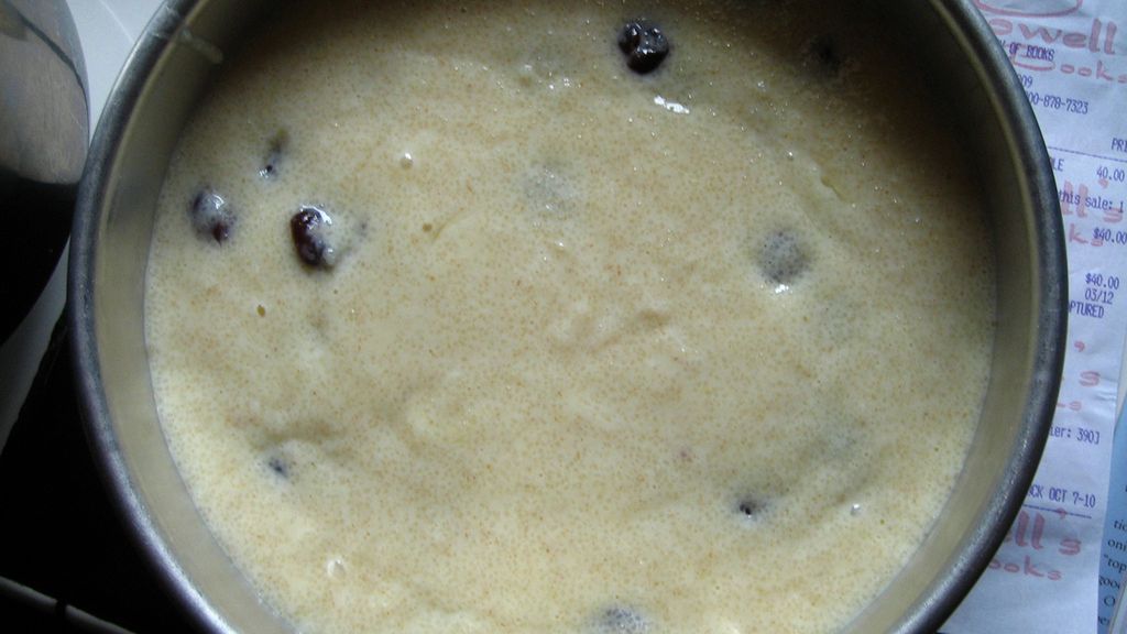 Kasza manna instant przygotowana z wodą