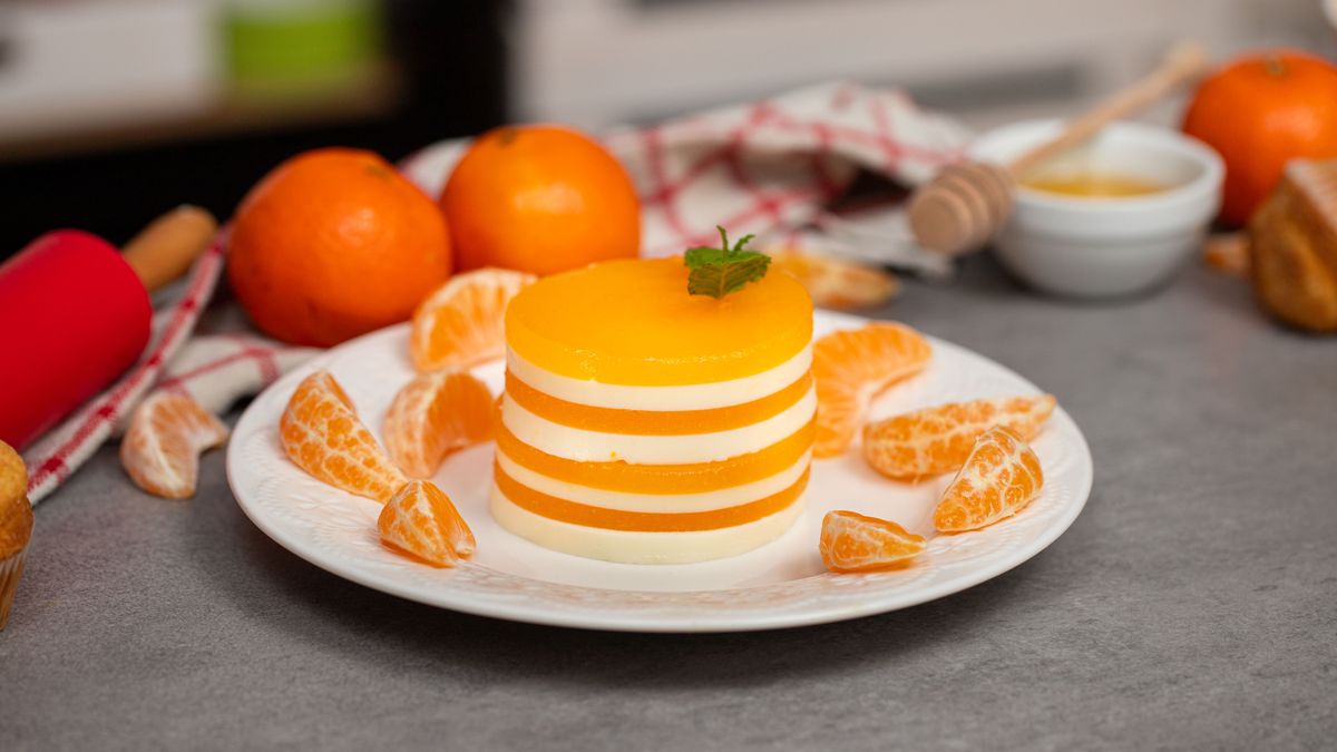 Przepis na deser mandarynkowy na zimno