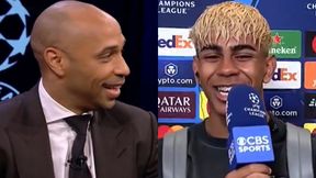 Henry poprowadził Yamala o koszulkę. Odpowiedź gwiazdy Barcy hitem