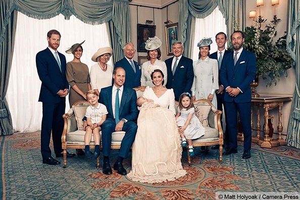 Rodzina królewska pokazała zdjęcia z chrztu księcia Louisa