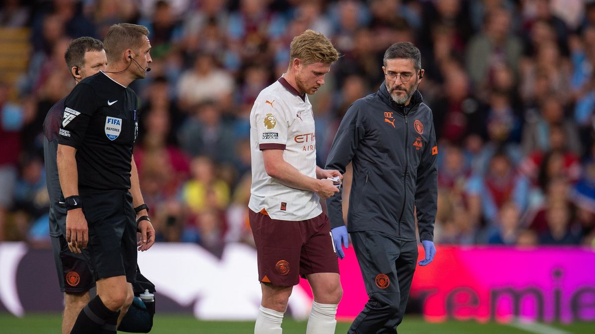 WP SportoweFakty / Peter Powell / Na zdjęciu: Kevin De Bruyne opuszczający boisko