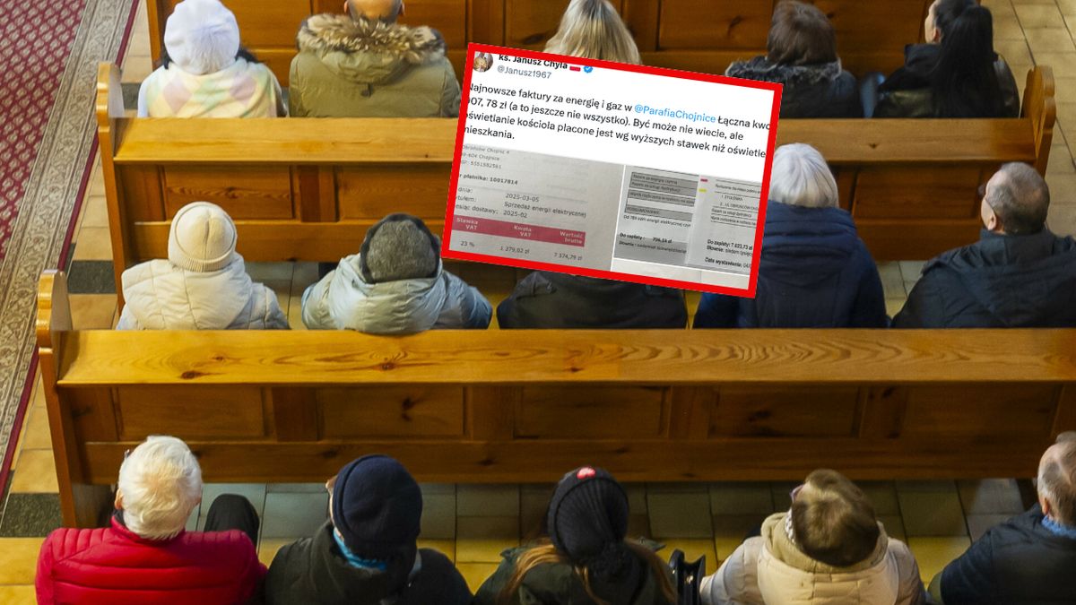Ksiądz pokazał rachunki kościelne
