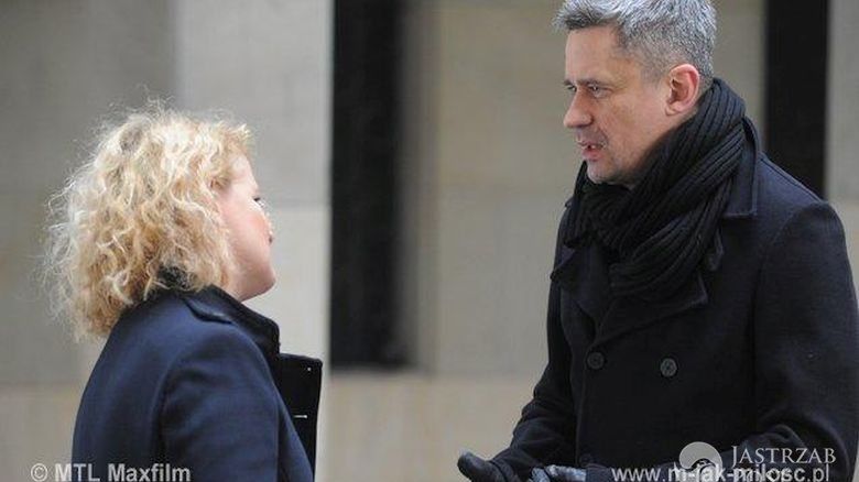 M jak miłość Marta (Dominika Ostałowska), Wiktor (Piotr Grabowski)