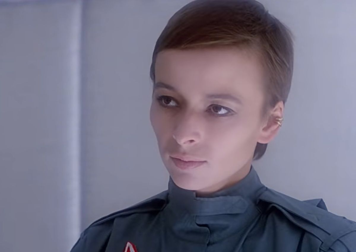 Bogusława Pawelec jako Emma Dax w filmie "Seksmisja"/screen