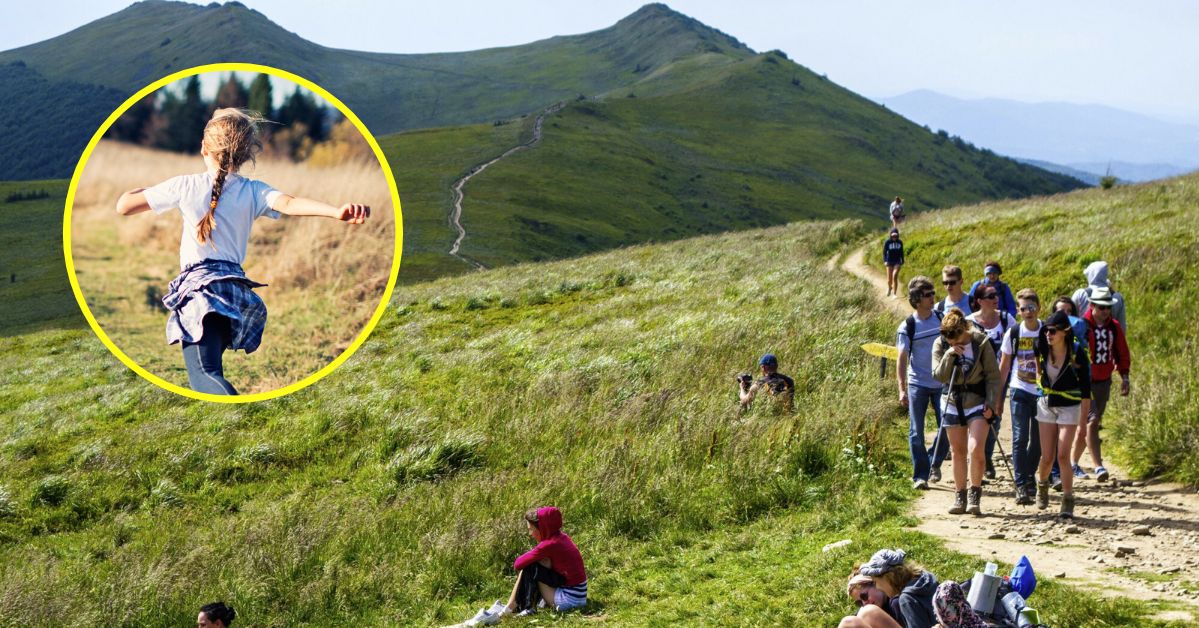 Zostawił 10-letnią córkę na szlaku. Sam poszedł dalej