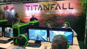 Stefa Titanfall na stoisku Nvidii