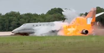 Katastrofa samolotu Gulfstream G200. Zginęło dwóch członków załogi