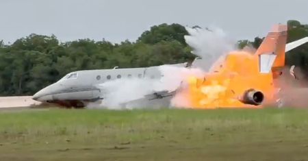 Katastrofa samolotu Gulfstream G200. Zginęło dwóch członków załogi