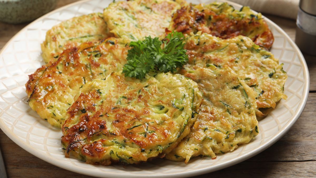 Włoskie placuszki z cukinią i parmezanem