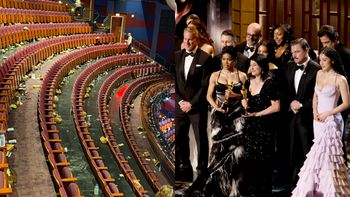 Po oscarowej gali w Dolby Theatre został tylko... BAŁAGAN. Zachowanie godne elit? (FOTO)