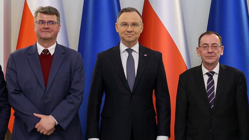 Stanisław Żaryn, Maciej Wąsik, Andrzej Duda, Mariusz Kamiński i
