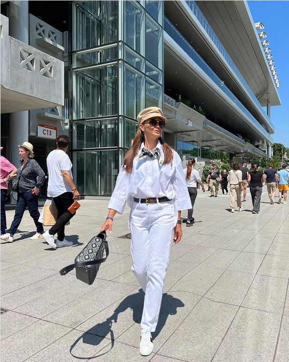 Kasia Tusk i Kinga Rusin wspierają Igę Świątek podczas finału Roland Garros