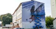 Mural z rybołowem