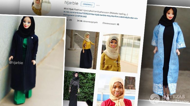 Muzułmańska lalka Barbie (fot. Instagram Hijarbie)
