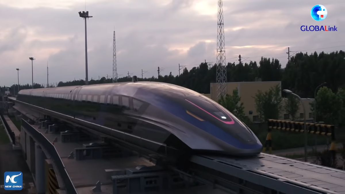 Najszybszy pociąg na świecie. Rozpędza się do 600 km/h 1