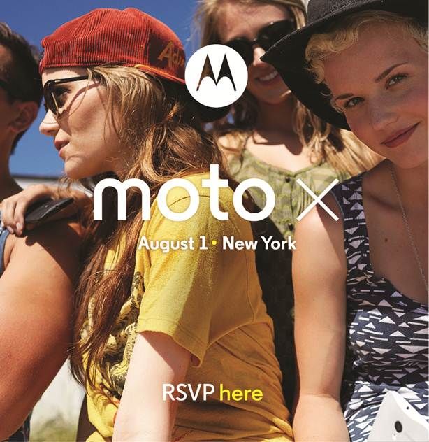 zaproszenie na konferencję z Moto X