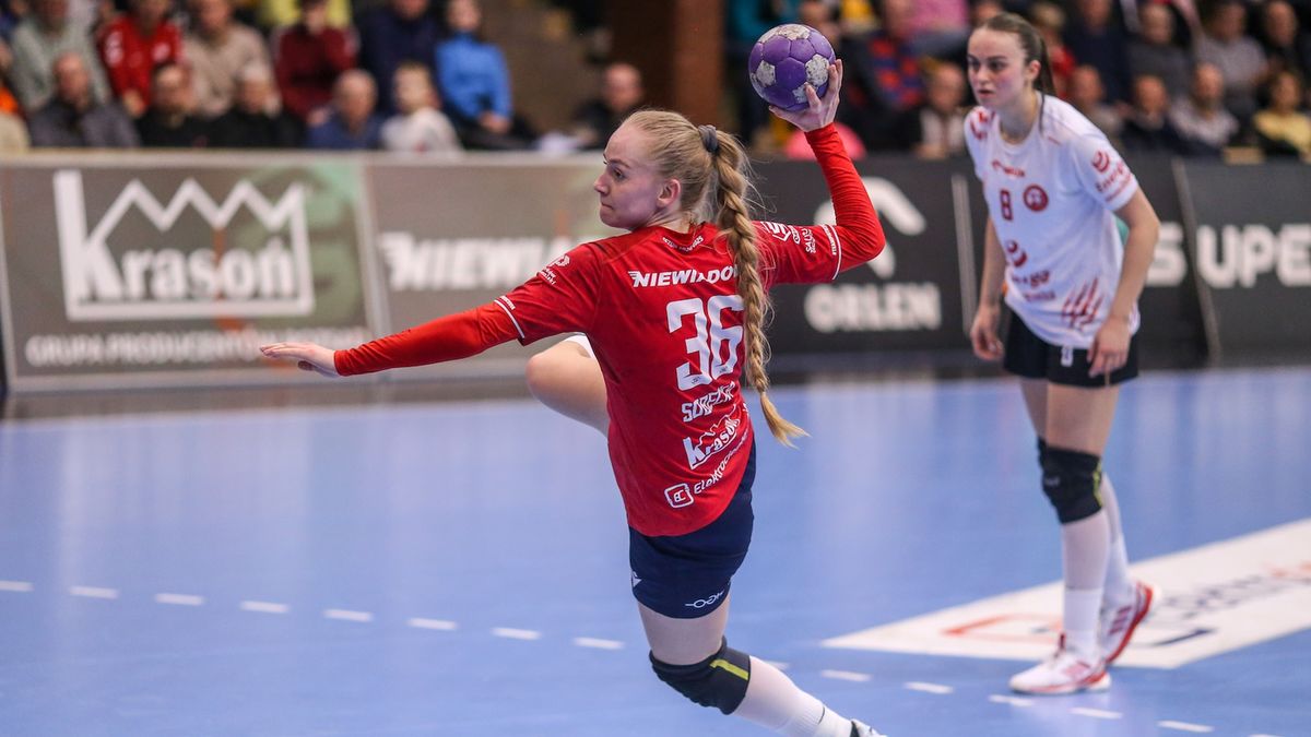 Materiały prasowe / Orlen Superliga Kobiet / Na zdjęciu: Lucyna Sobecka