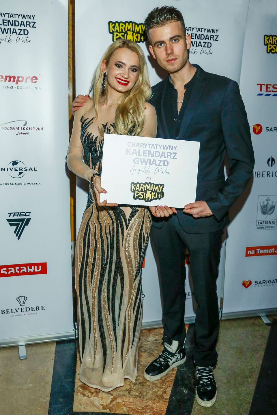 Jeremi Sikorski, Angelika Wątor - Charytatywny Kalendarz Gwiazd 2020