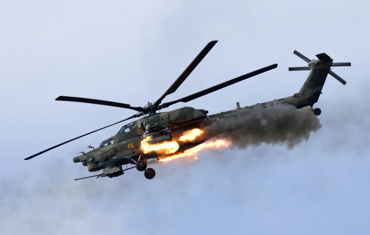 Ukraine under threat: Russian Mi-28N helicopters spotted in Donetsk amid severe Ukrainian losses