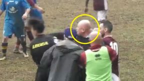 Skandal w meczu amatorów. Sędzia oberwał pięścią w twarz