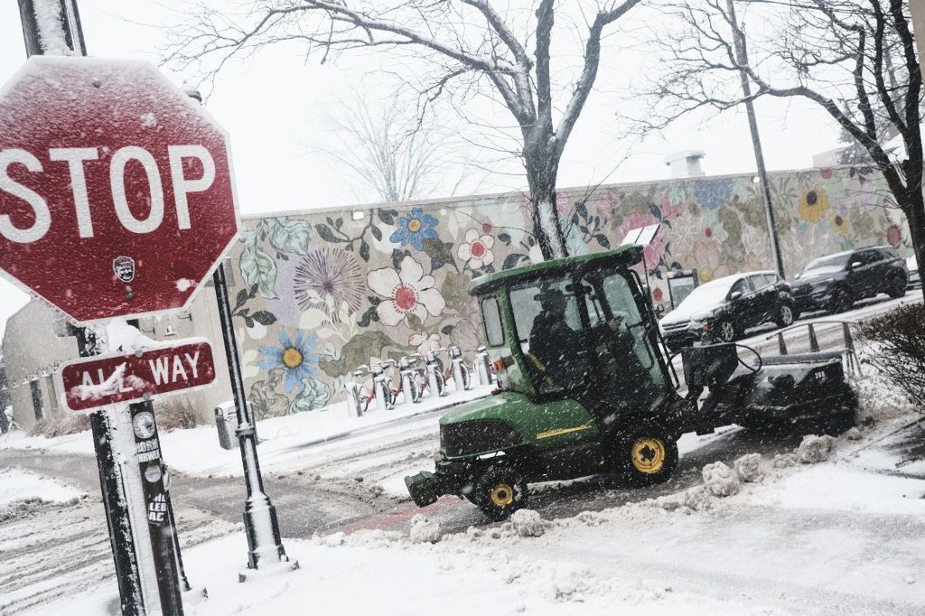 Atak zimy w Detroit 
