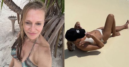 54-letnia mama Macieja Musiała pręży smukłe ciało na Malediwach. Czas się dla niej zatrzymał? (FOTO)