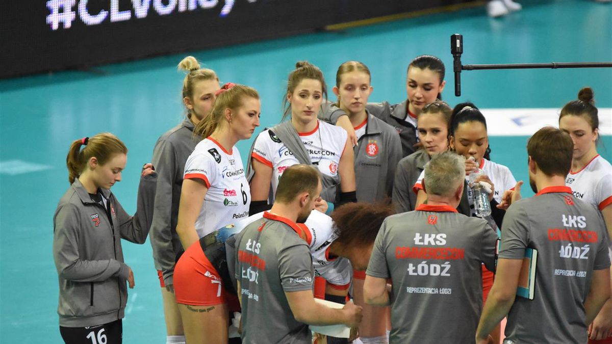 Materiały prasowe / CEV / Siatkarki ŁKS Commercecon Łódź naradzają się ze sztabem szkoleniowym