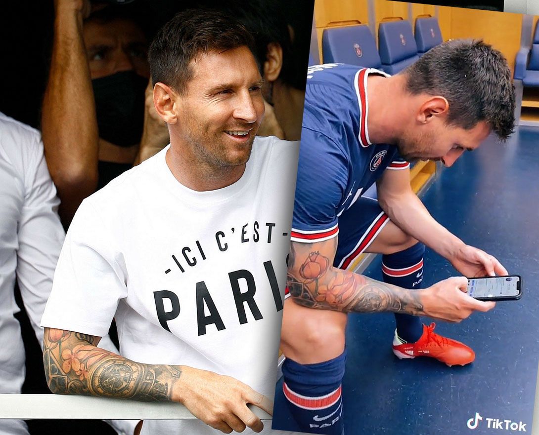 Leo Messi jako zawodnik PSG 
