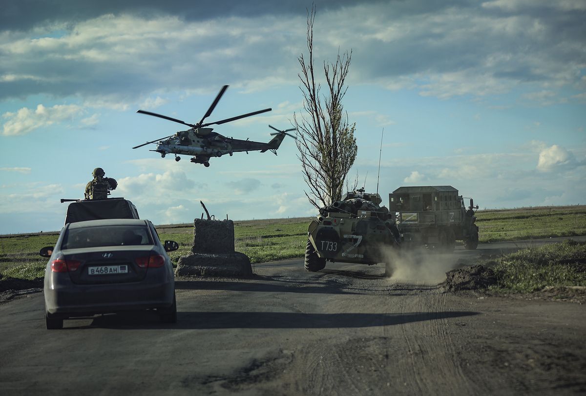 Siły rosyjskie wycofują się z dwóch miejscowości w obwodzie zaporoskim. 