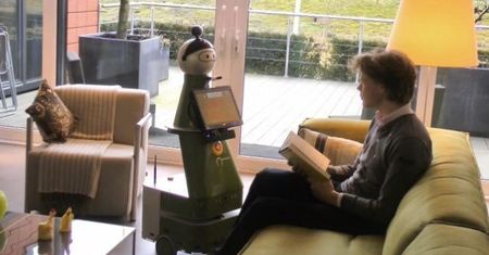 Robot z Mobiserv Project - pomoc dla seniorów