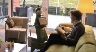 Robot z Mobiserv Project - pomoc dla seniorów