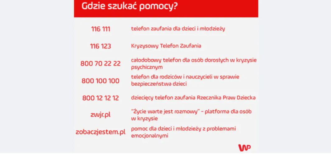 Gdzie szukać pomocy?