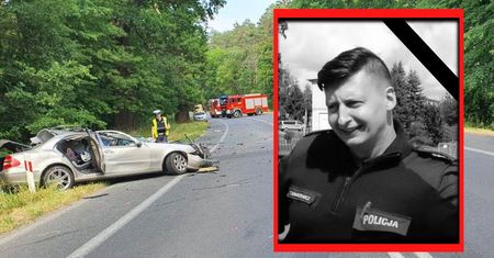 Tragiczny wypadek, nie żyją dwie osoby. To policjant i jego syn