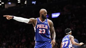 James zadebiutował w 76ers. Tak to skomentował