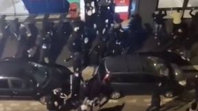 Polowali na mieście i szturmowali hotele. Gorąco przed meczem we Francji