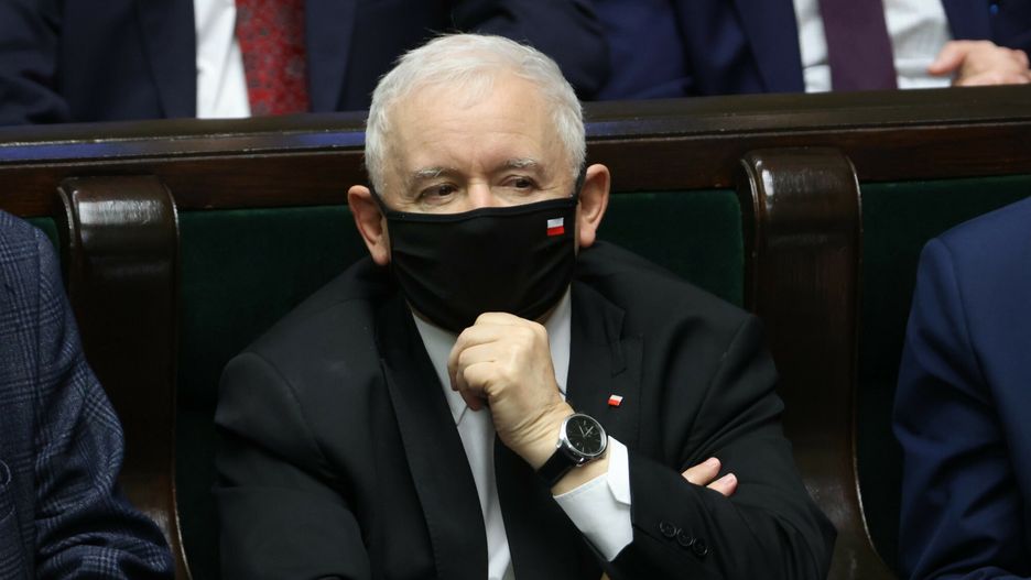 45. posiedzenie Sejmu IX kadencji17.12.2021 Warszawa Sejm 45. posiedzenie Sejmu IX kadencji  Fot. Andrzej Iwanczuk/REPORTER
n/z: Jaroslaw KaczynskiAndrzej Iwanczuk/REPORTER