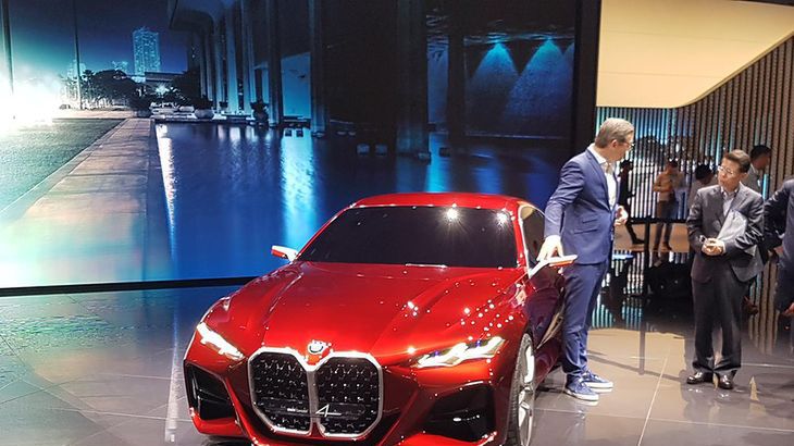 Olbrzymie "nerki" przywodzą na myśl BMW Concept 4