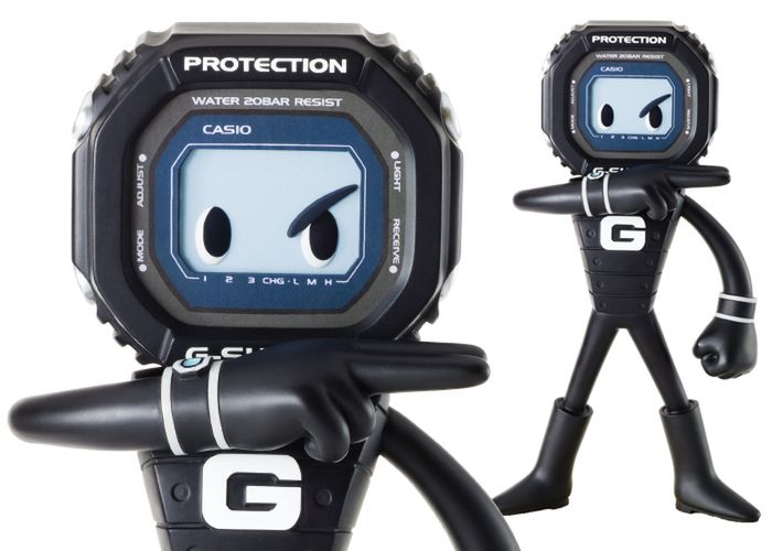 Figurki minirobotów i dziewczyny świętują 25-lecie Casio G-Shock 10