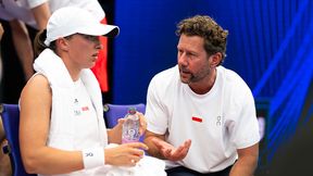 Trener Świątek chciał jej coś powiedzieć. Natychmiastowa reakcja