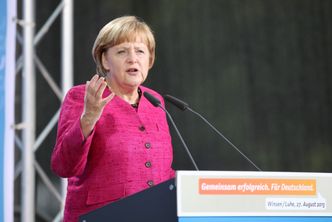 Angela Merkel za inwerwencją w Syrii