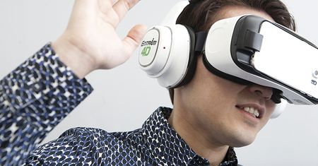 Samsung Entrim 4D to słuchawki, dzięki którym odczujesz ruch w wirtualnym świecie