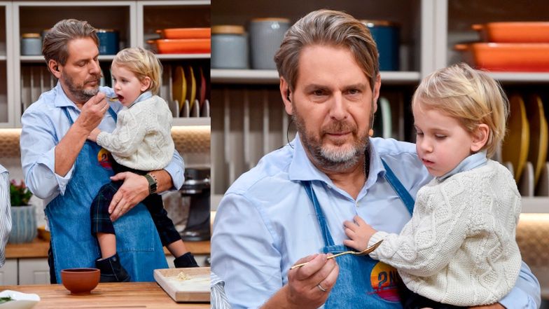 Wojciech Modest Amaro z rodziną