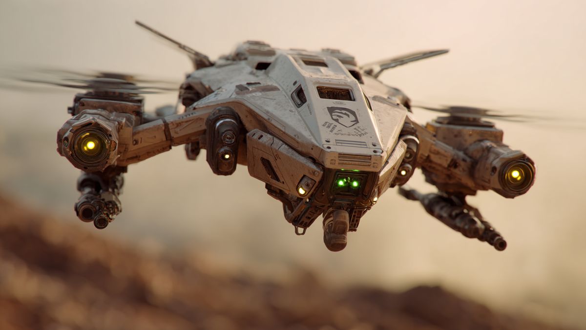 dron bojowy