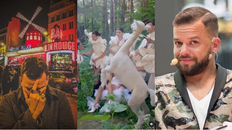 Michał Piróg nie widzi nic złego w użyciu alpak w "Top Model", a jeszcze rok temu płakał nad zwierzętami pracującymi w Moulin Rouge