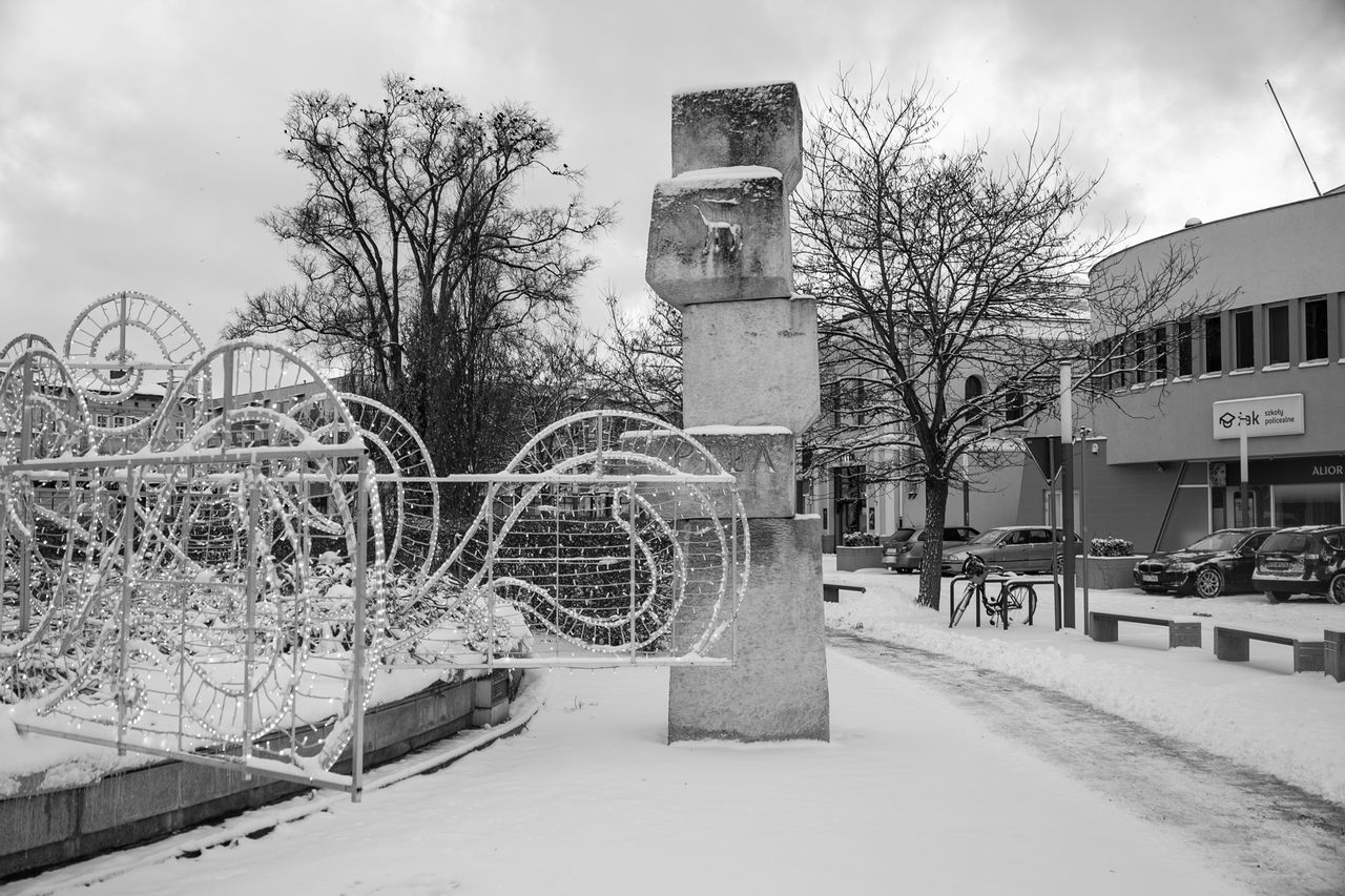 Zima, Piła, śnieg