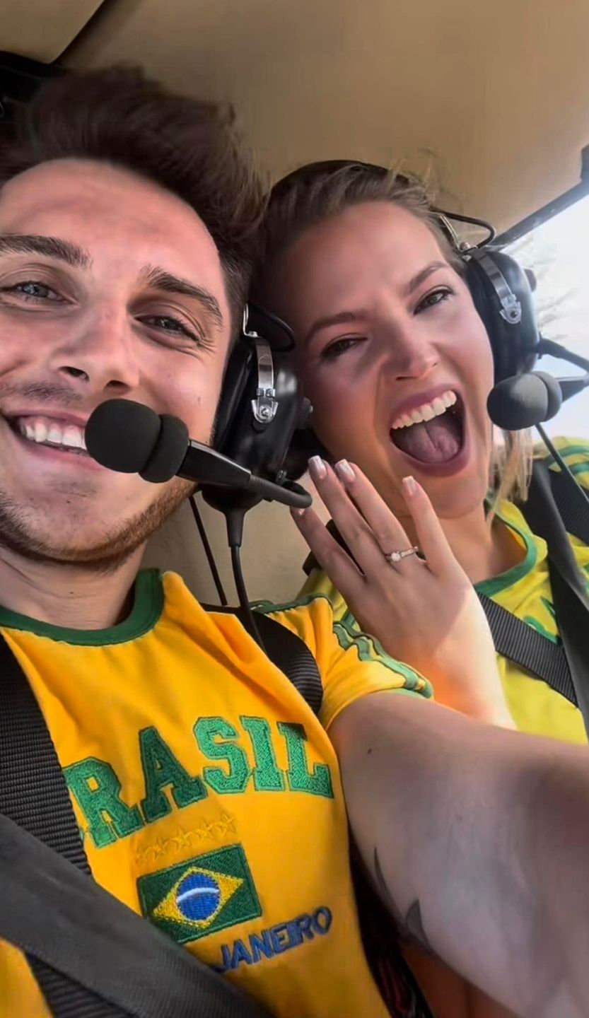 Krystyna Sokołowska z "PnŚ" zaręczyła się w przestworzach