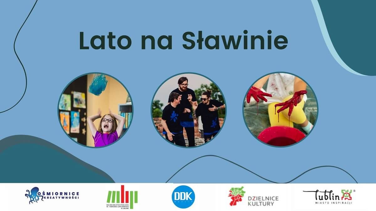 Lato na Sławinie plakat