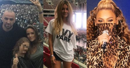 Gortat z Bachledą-Curuś, Wieniawa z Antkiem, Rozenek z Pysiulą... Gwiazdy bawią się na koncercie Beyonce w Warszawie (ZDJĘCIA)