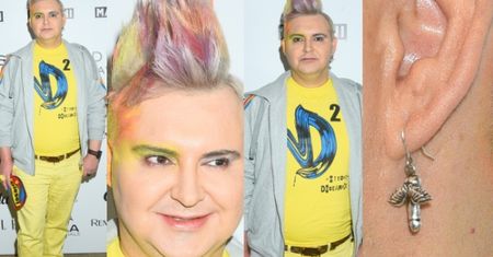 Michał Witkowski przebrał się za tęczę? (ZDJĘCIA)