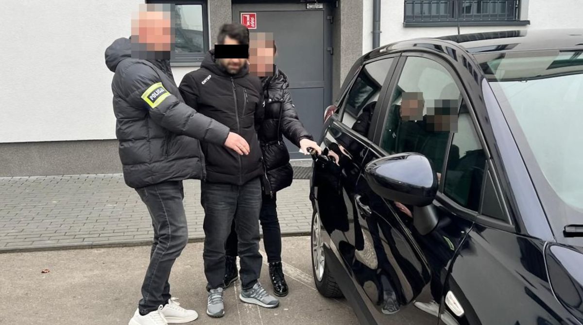 Policjanci zatrzymali dwóch Gruzinów.